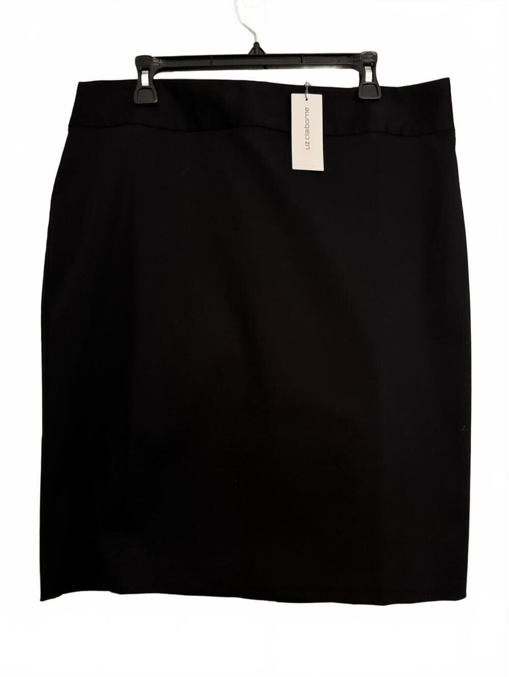 Liz Claiborne Black Skirt Size 14